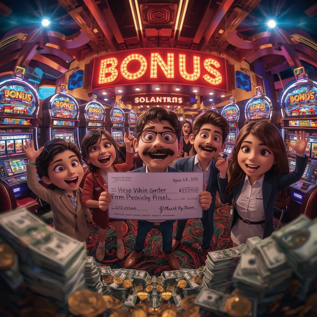 bonus in man's hands at Betadda Casino