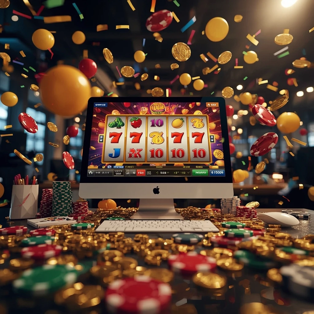 slot machines on the monitor BETADDA CASINO