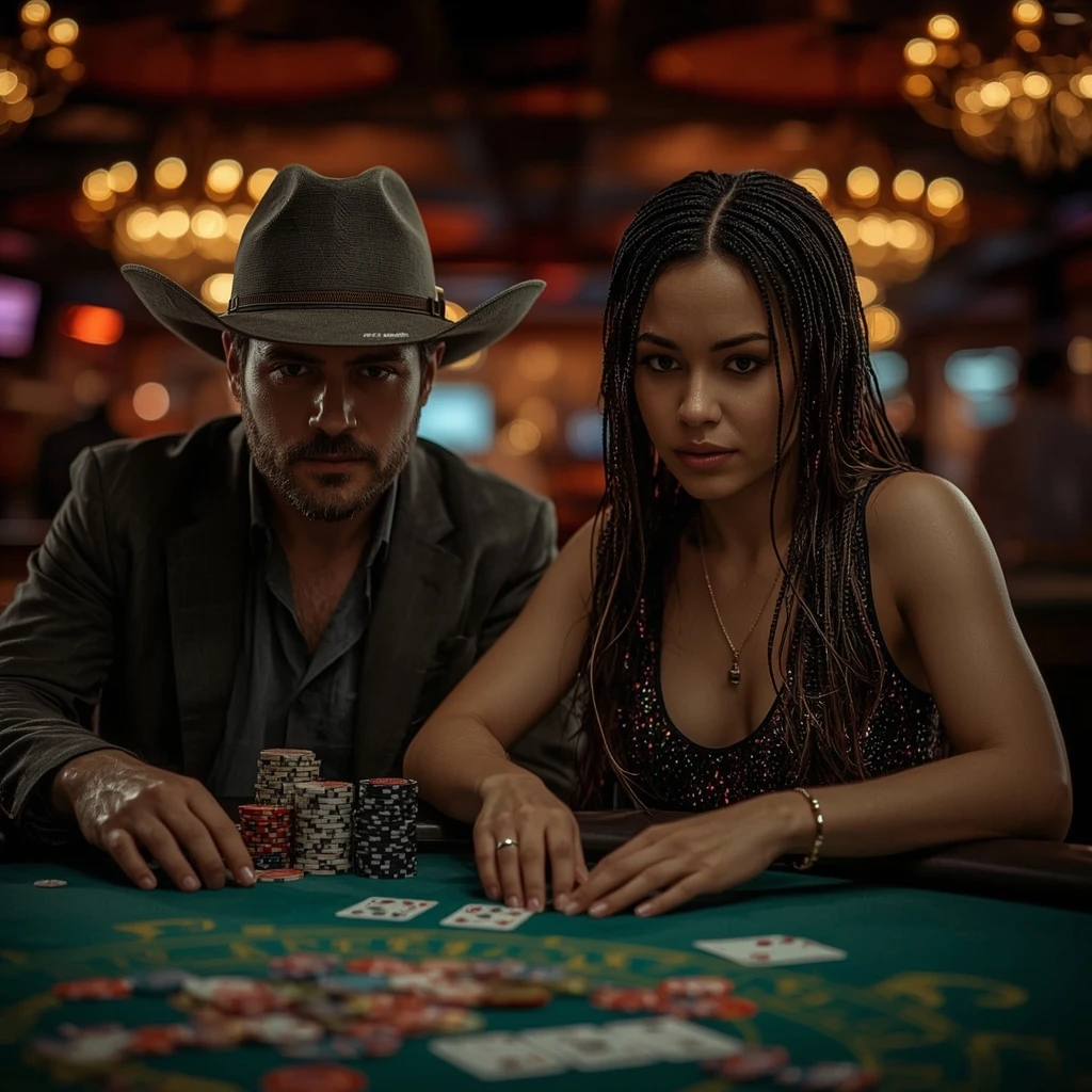 photo of two poker players BETADDA CASINO